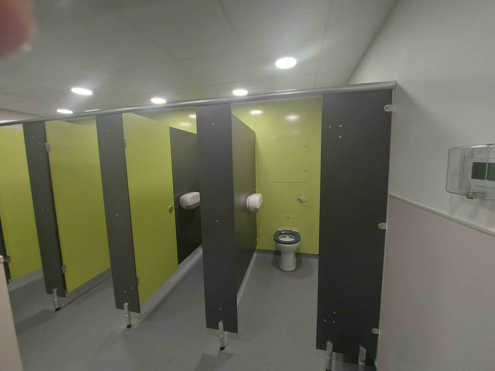 Toilets at the Princess Royal Hospital