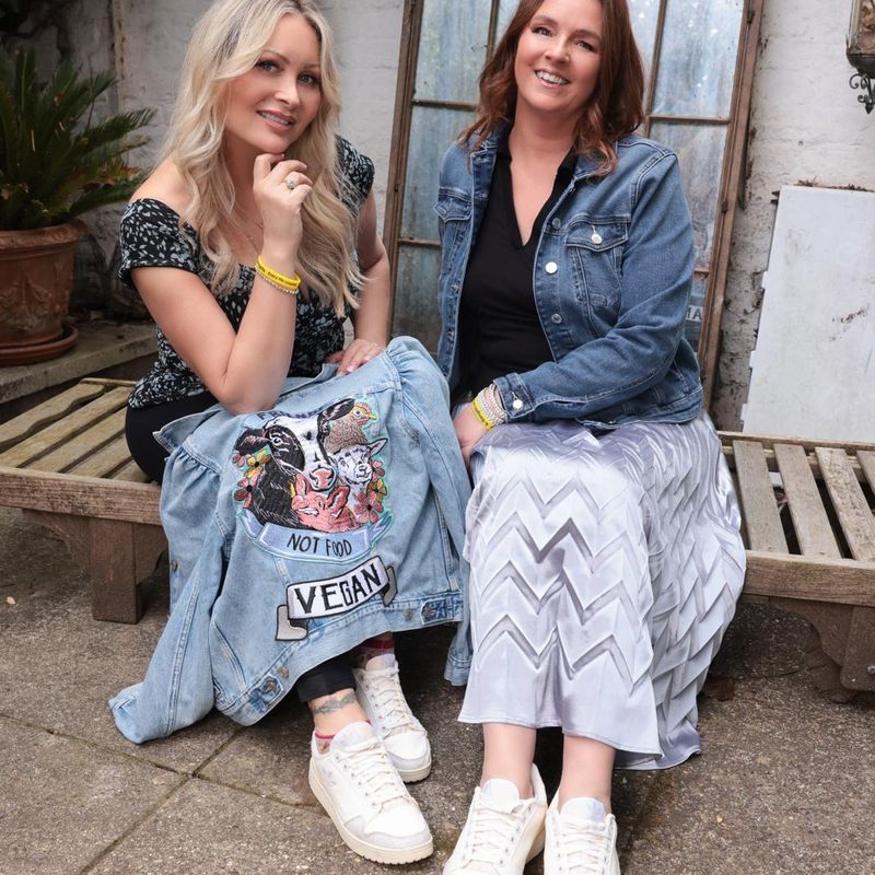 Victoria Featherstone Pearce and Karin Ridders - Vegan Women's Club Founders 