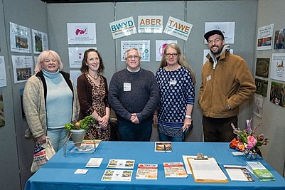 Bwyd Abertawe supporters Tanya Nash, Mary Sherwood, Phil McDonnell, Elizabeth Westaway and Josh Pike.jpg