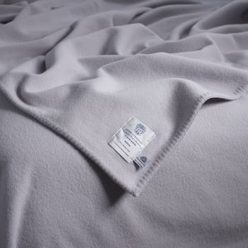 Pure Merino Wool Blanket – Siesta - Grey