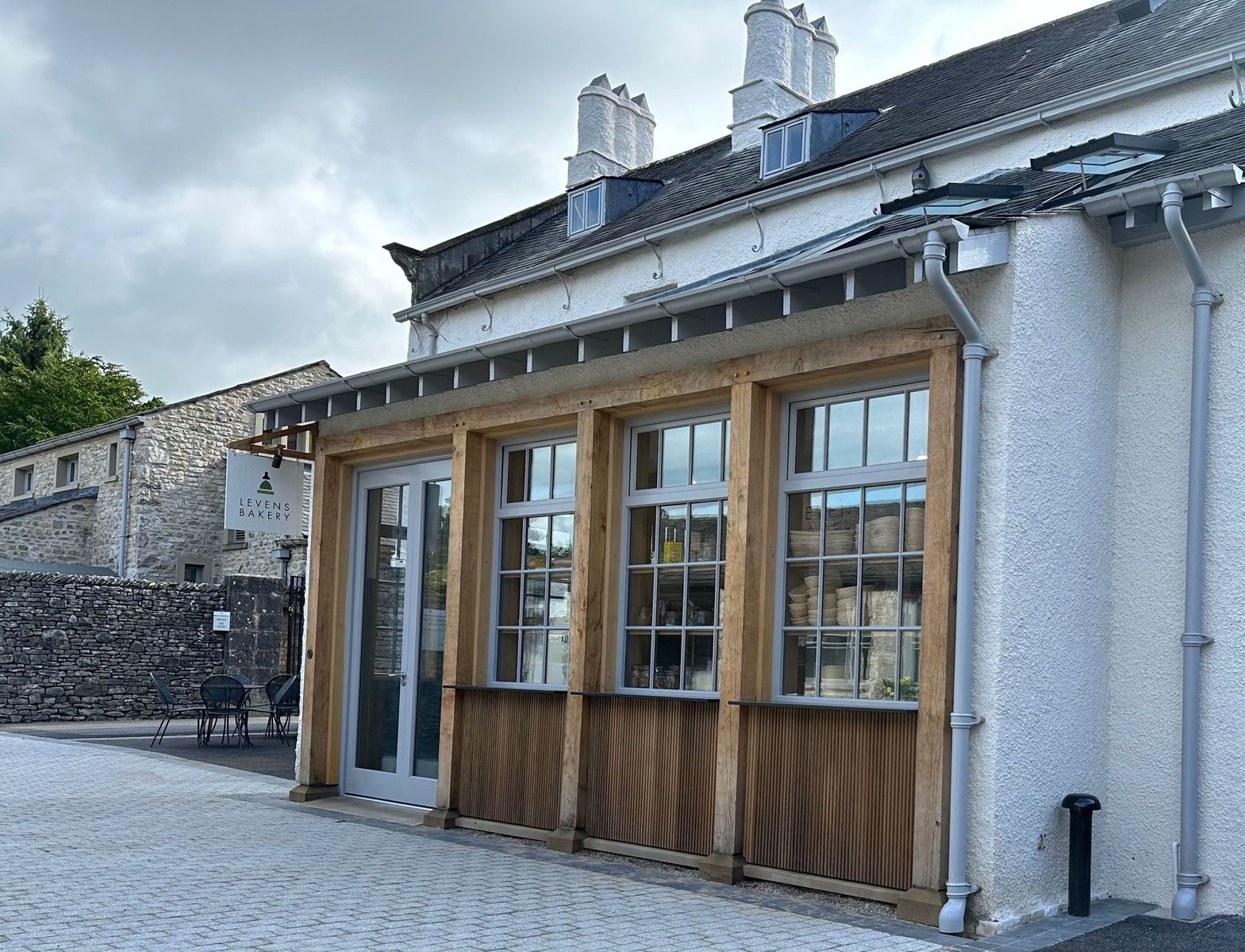 The new Levens Bakery, at Levens Hall and Gardens, near Kendal, in the South Lakes, Cumbria