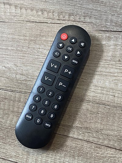 Mitchell & Brown big-button universal remote control                     
