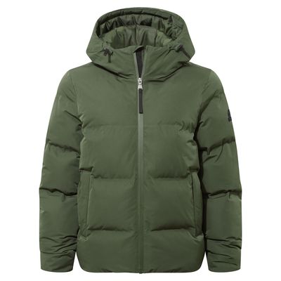 Dina Women's Padded Jacket - dark green