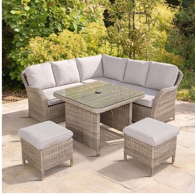 Matilda Compact Corner Lounge Dining Set