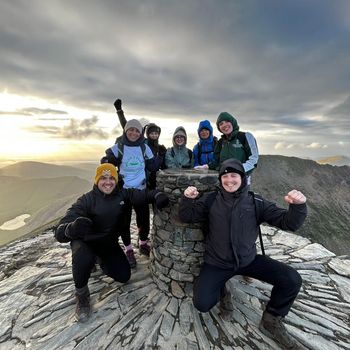 WSP Solicitors team hiking the Welsh Three Peaks in 24 hours