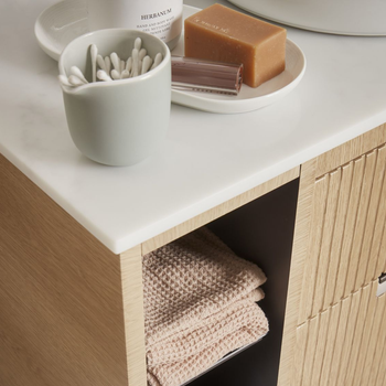 Suggested Header 2000px R2 Bathrooms, Platform 700 Fluted Wall Mounted Vanity Unit  Swiss Oak, £583.6, 8499967.jpg