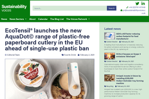 Screencapture of Sustainability Voices