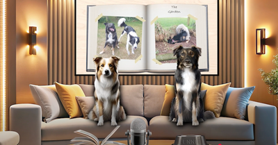 Rehoming Stories,, one of the features on the Dogcast - the first-ever podcast by dogs, created by Border Collie Trust GB and Superstar Pets