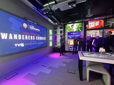 Bolton Wanderers’ charity networks at TVD’s new Experience Centre