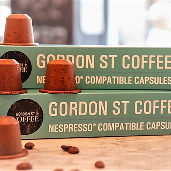 Gordon Street Cofee compostable capsules