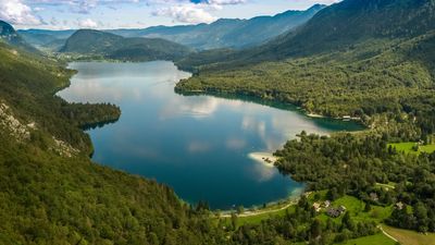 Bohinj Lake from Ukanc