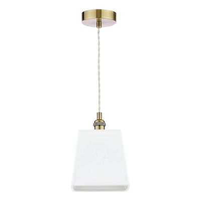 Porcelain Pendant in Cream