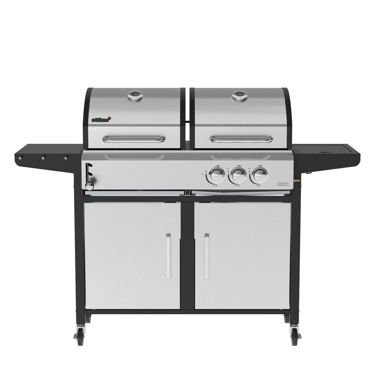 ottimo 465 Dual Fuel 2-Burner BBQ