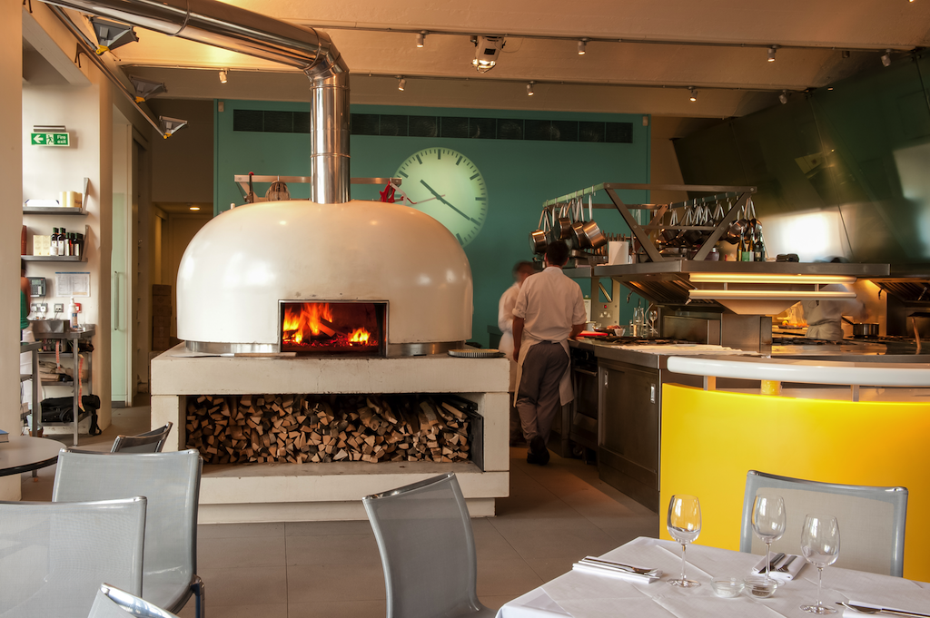 Valoriani UK-supplied oven in the River Café restaurant in London