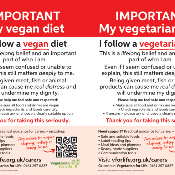 Carers Reminder Poster
