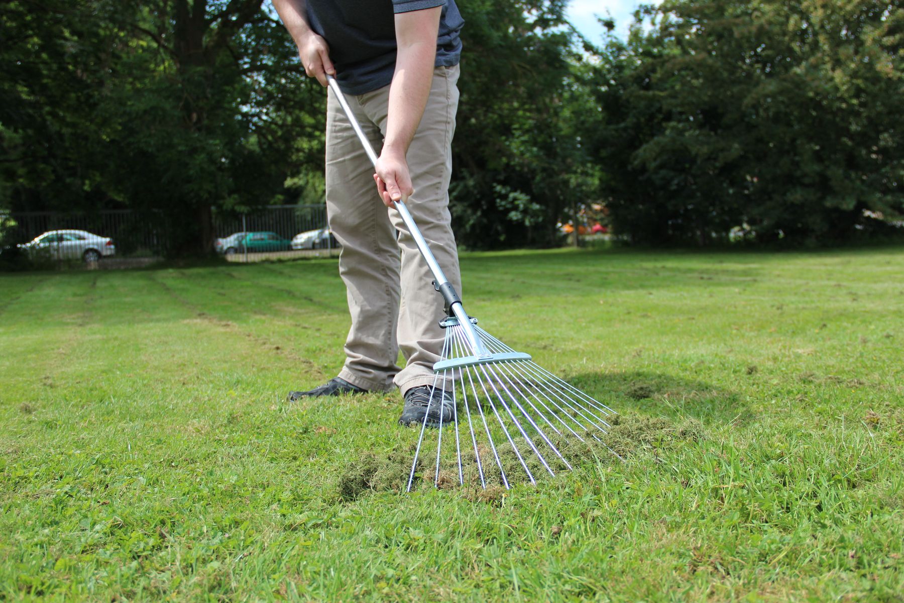Adjustable Lawn Rake