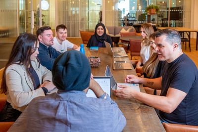 The Bobble Digital team, based at Department on Leeds Dock