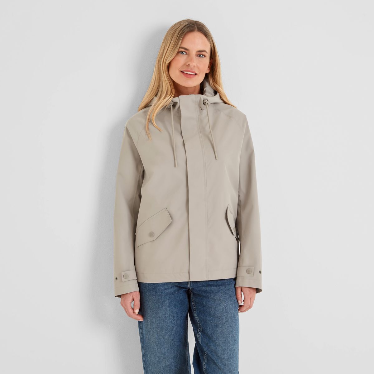 Vena Women's Waterproof Jacket - Dark Taupe