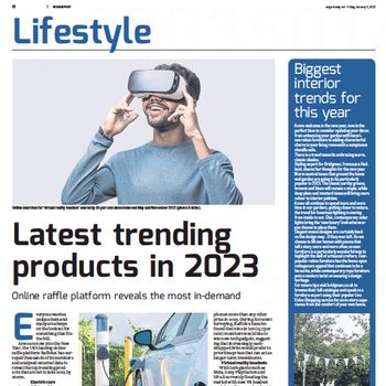 Wigan Evening Post 6th Jan Pg32, Lifestyle & Commentary (1).PNG