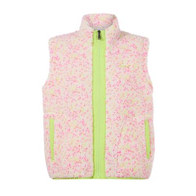 Olga Womens Thermal Sherpa Gilet - Vanilla Nep