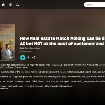 Screencapture of Amazon Music