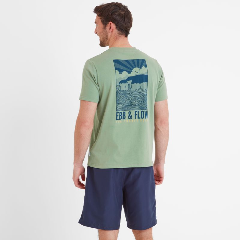 Novick men's t-shirt - pistachio