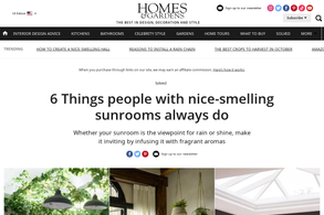 Screencapture of Homes & Gardens