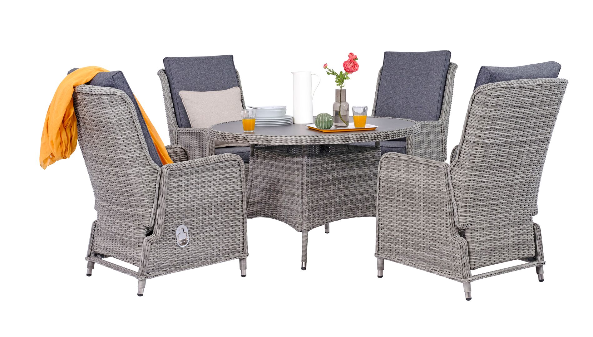 Tenby 4 Seat Garden Dining Set