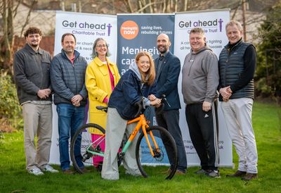 Pic Caption (L-R) Toby Adlington, Guy Minshull, Danni Heath, Lily Adlington, Dr Tom Nutt, Simon Pemberton and Rod Adlington copy.jpg