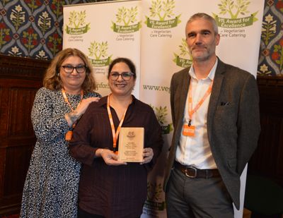 Satpal Kambo is crowned VfL’s Care Caterer of the Year 2025.