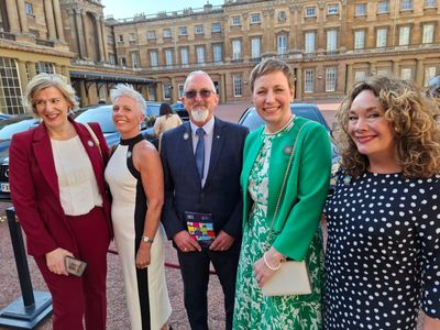 CEO Tina Seymour, Jayne Foster, Bryan Baird, Rachel Mann, Emma Bowles