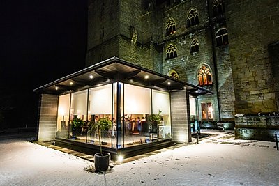 The Glass Pavilion at Langley Castle Hotel