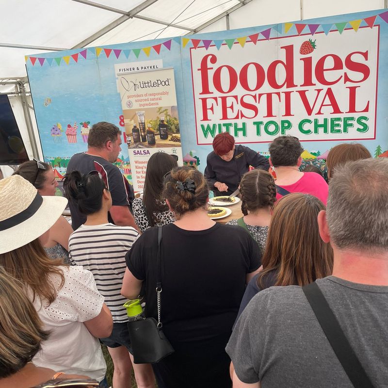 Danielle at Foodies Festival