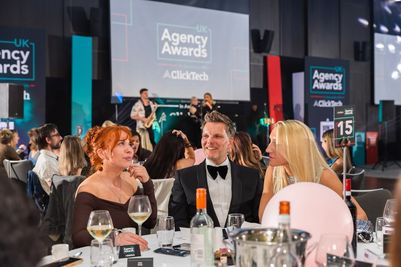Partial Team Photo at the UK Agency Awards 2026