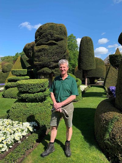 Chris Crowder, Head Gardener at Levens Hall and Gardens
