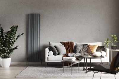 Typhoon - Anthracite Vertical Radiator H1800mm x W476mm Single Panel.jpg