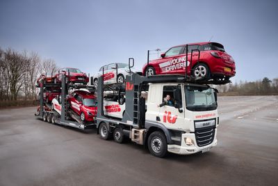 Young Driver's trucky, Bonnie (10) 'delivers' new Suzuki Swifts