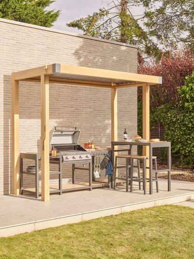 Savannah Complete Outdoor kitchen with Burner