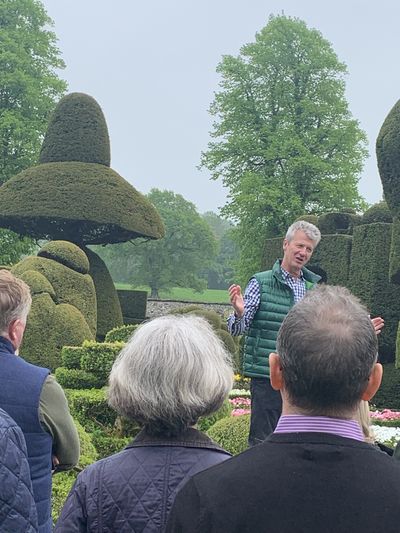 Chris Crowder, head gardener at Levens Hall and Gardens, on World Topiary Day 2023