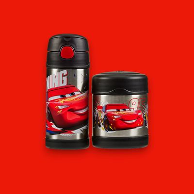 Pixar Cars FUNtainer® Food Flask and Bottle from Thermos