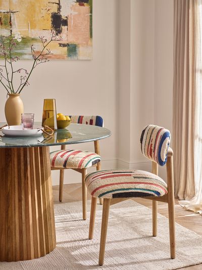 Westbourne Forest Green Marble Dining Table