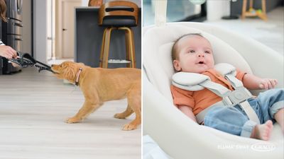 Eluma Sway Baby Swing with Cry Assist Technology
