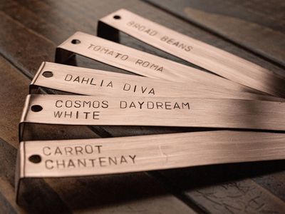 Copper Plant Label