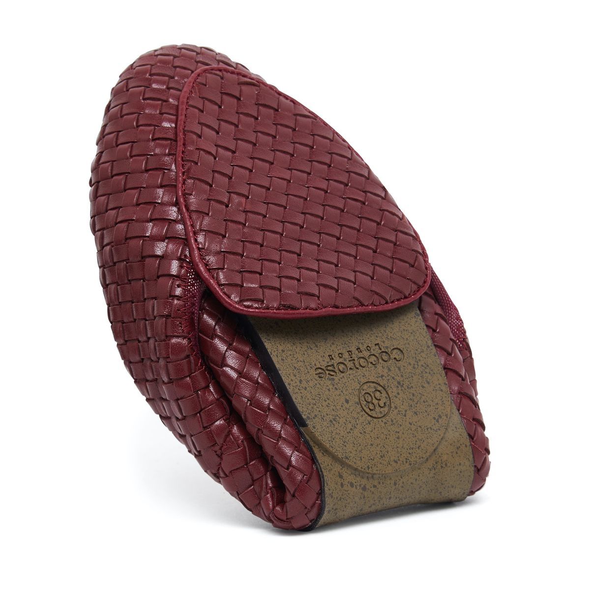 Burgundy 'Clapham' loafer from Cocorose London