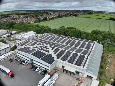 Strategic investment makes Future Products’ operations virtually solar powered