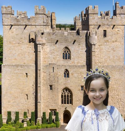 Make children's dreams of playing prince or princess come true at Langley Castle, Northumberland, UK