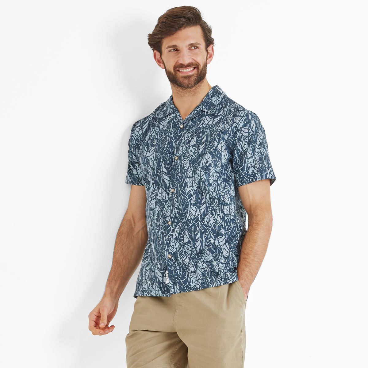 Otto Men's Shirt - Night Sea Print
