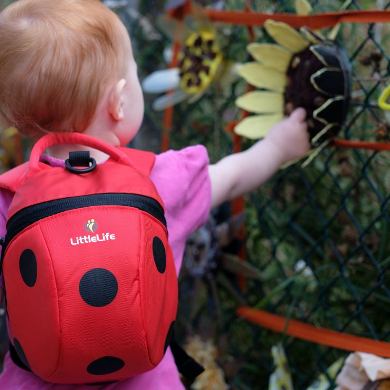 LittleLife Ladybird Toddler Backpack with detachable rein 