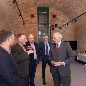 The Duke of Gloucester visits Newhaven Fort .JPG