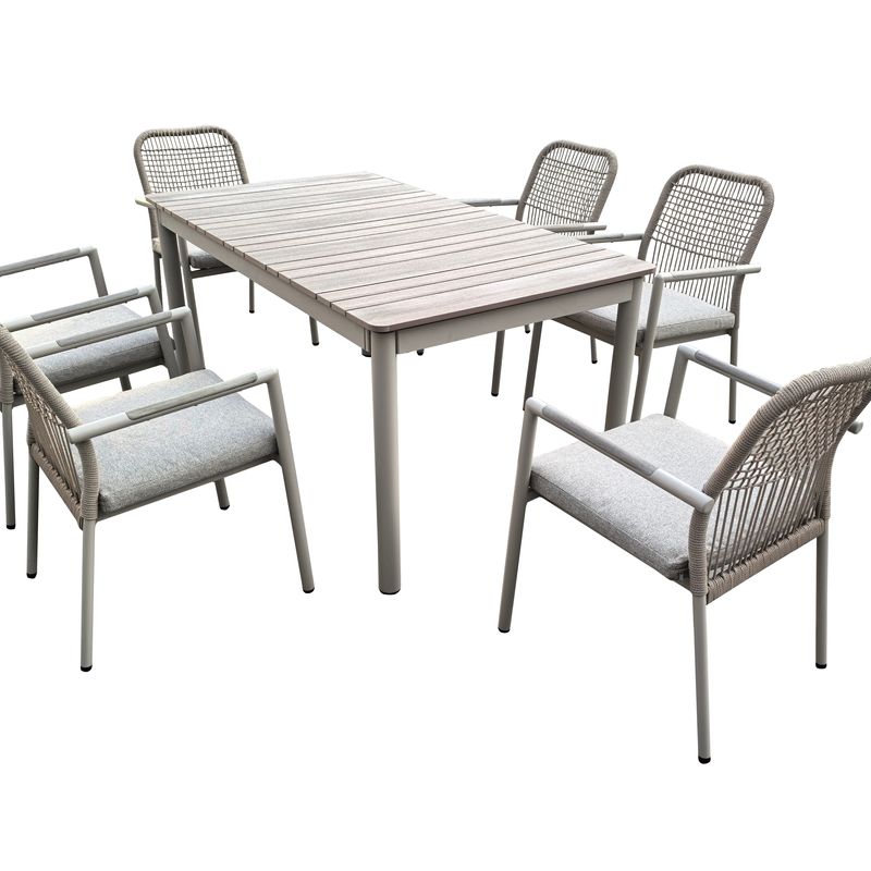 Vista 4-6 Seat Extendable Garden Dining Set